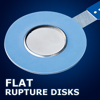 FLAT RUPTURE DISKS